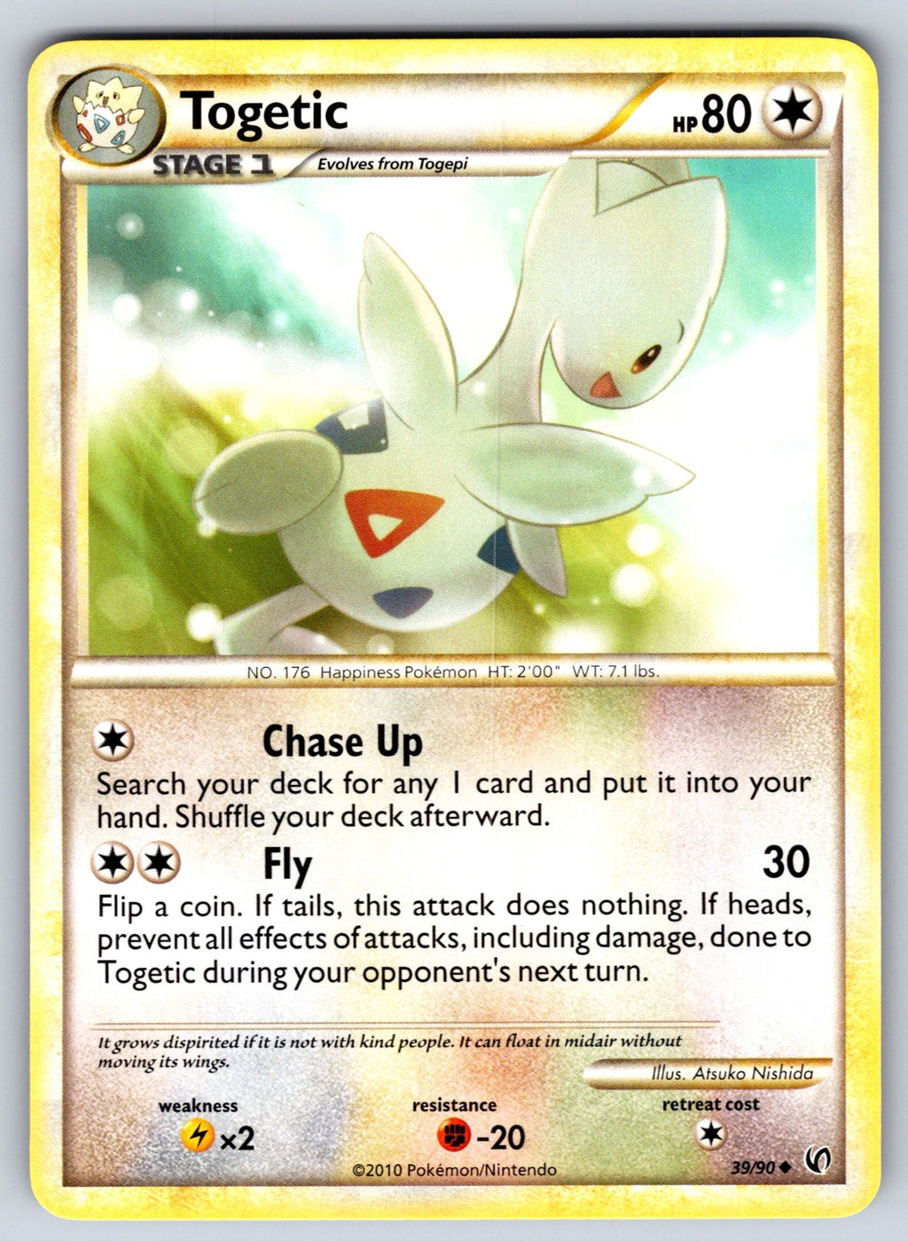 Togetic Uncommon Undaunted 39/90 LP 2010