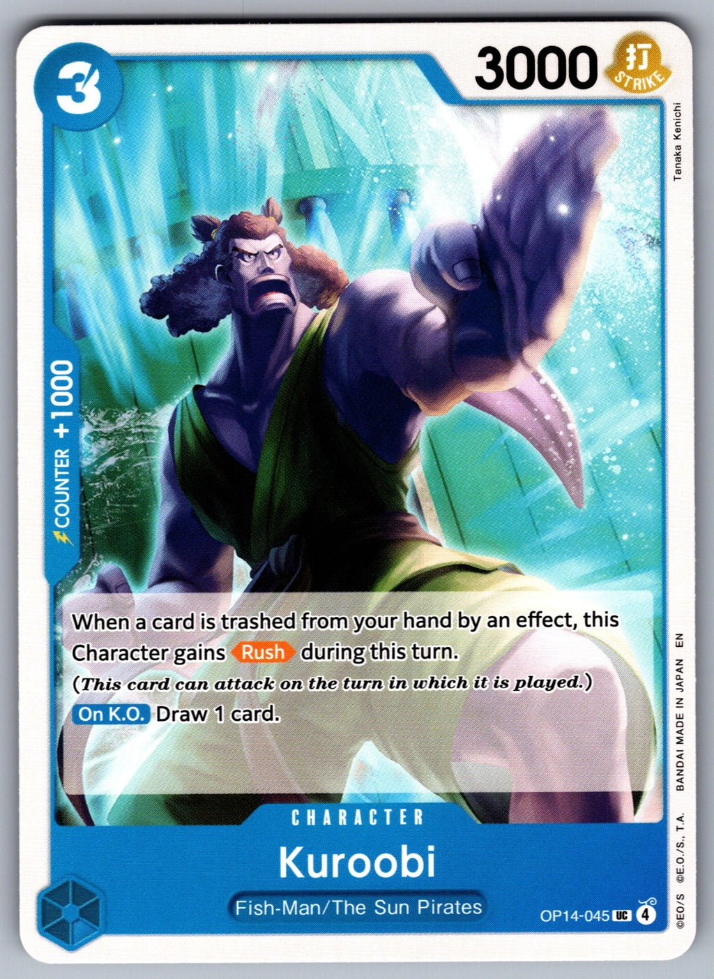 Kuroobi UC The Azure Sea's Seven OP14-045 NM 2026