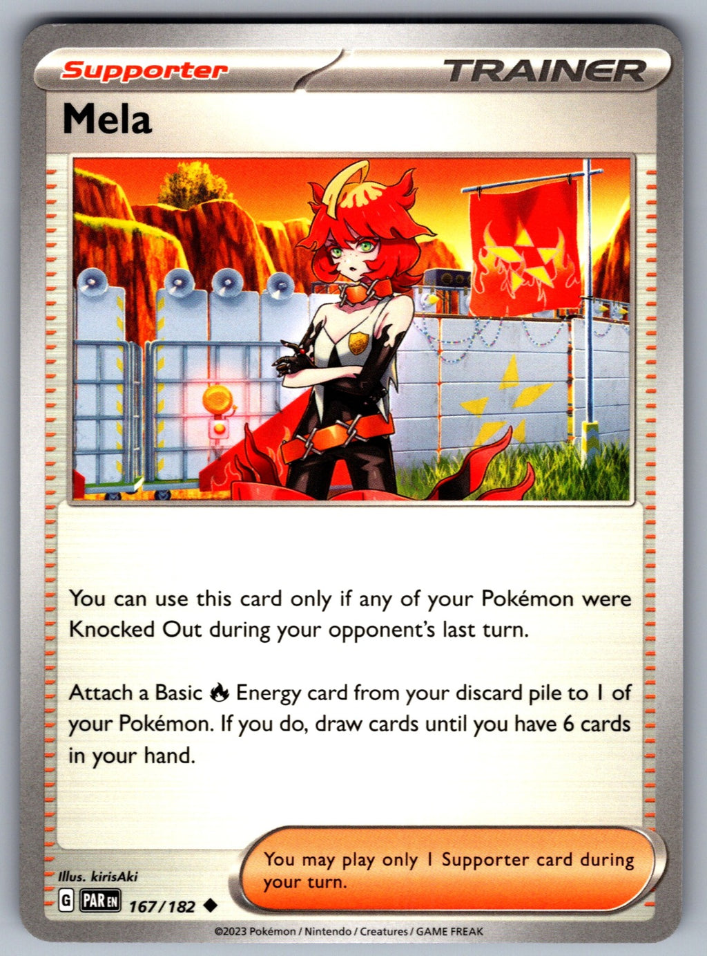 Mela Uncommon SV04: Paradox Rift 167/182 NM 2023