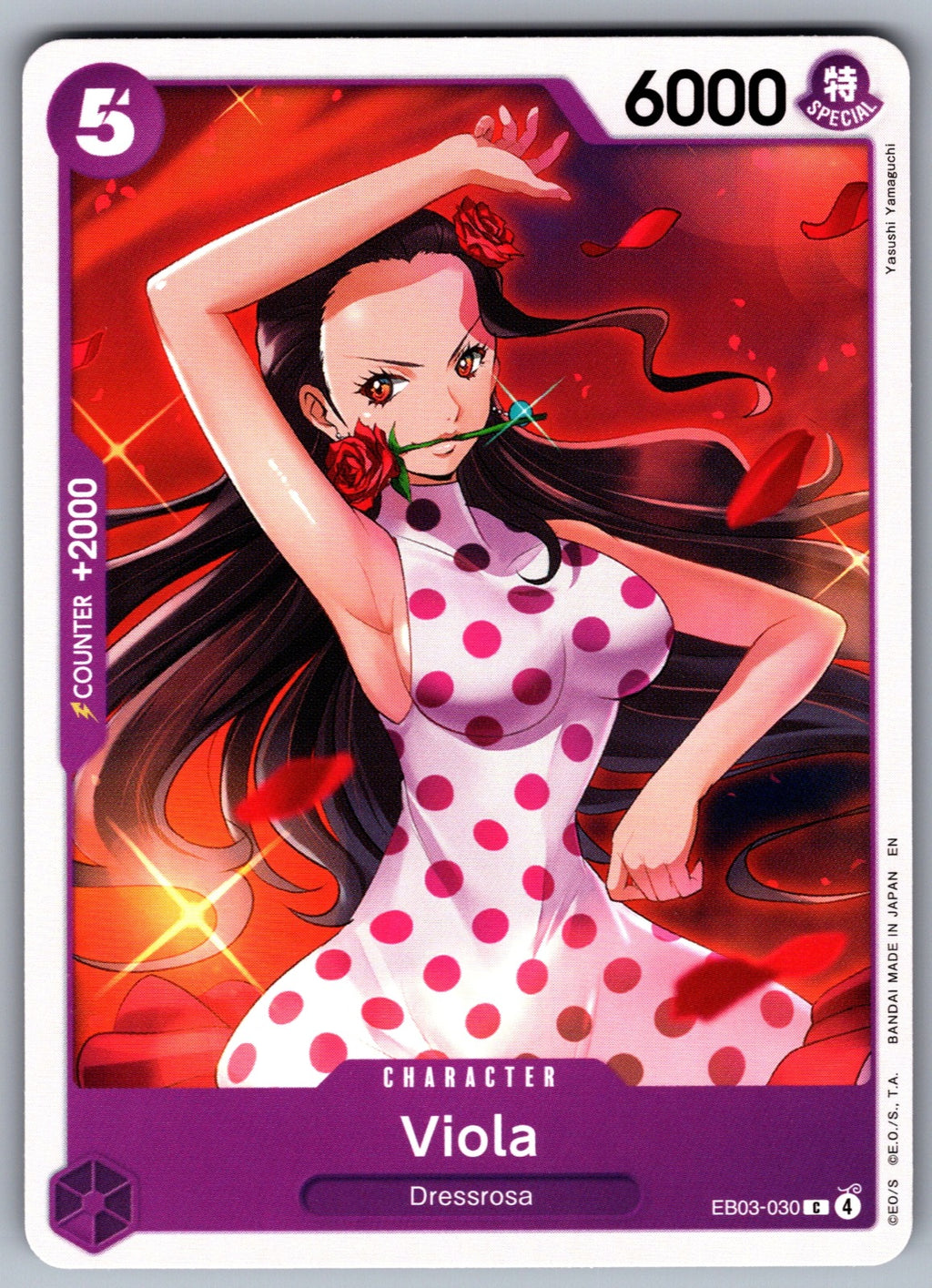 Viola C Extra Booster: One Piece Heroines Edition EB03-030 NM 2026