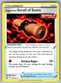 Single Strike Scroll of Scorn Uncommon SWSH05: Battle Styles 133/163 NM 2021