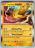 Team Rocket's Zapdos Holo Rare SV10: Destined Rivals 070/182 NM 2025