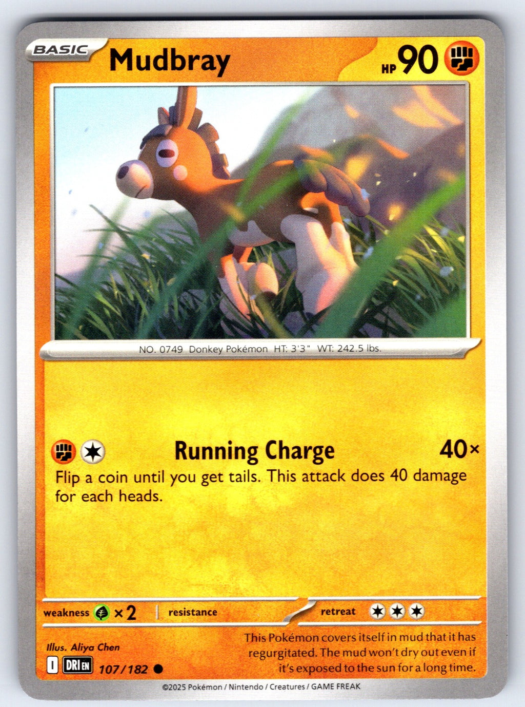 Mudbray Common SV10: Destined Rivals 107/182 NM 2025