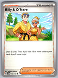 Billy & O'Nare Common SV09: Journey Together 142/159 NM 2025