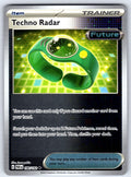 Techno Radar Reverse Holo Uncommon SV04: Paradox Rift 180/182 NM 2023