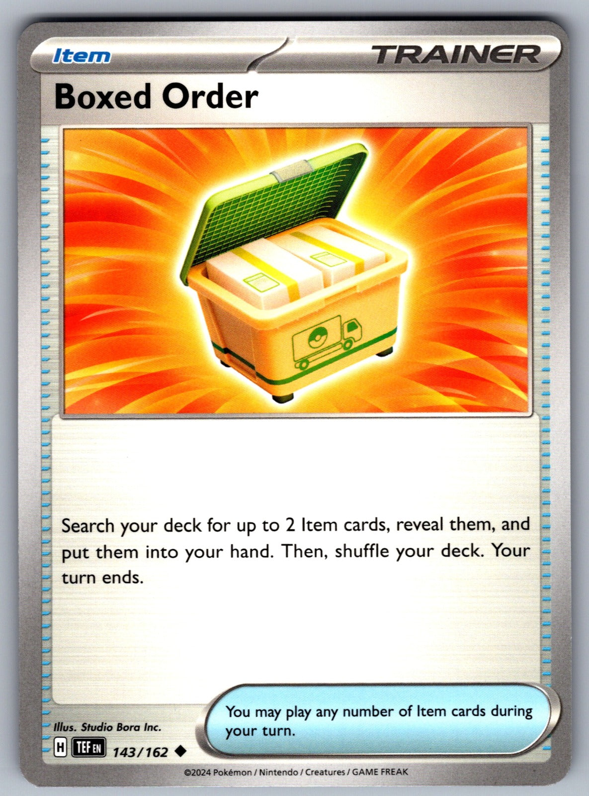 Boxed Order Uncommon SV05: Temporal Forces 143/162 NM 2024