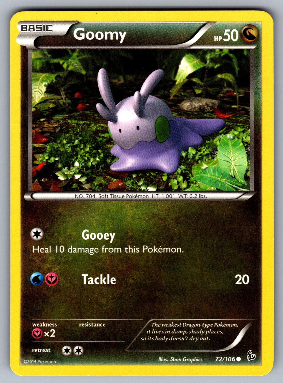 Goomy Common XY - Flashfire 72/106 LP 2014