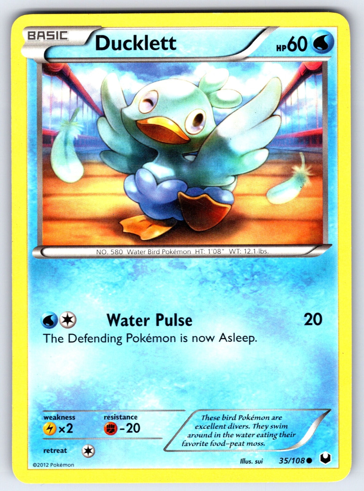 Ducklett Common Dark Explorers 35/108 LP 2012