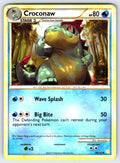 Croconaw Uncommon HeartGold SoulSilver 38/123 LP 2010