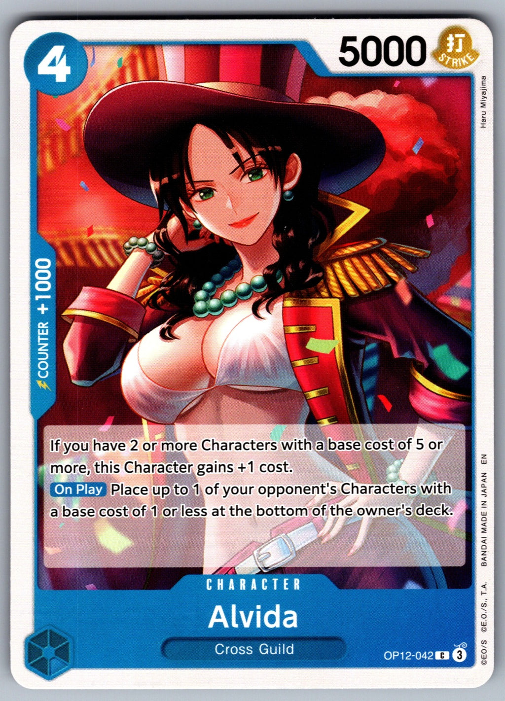 Alvida C Legacy of the Master OP12-042 NM 2025