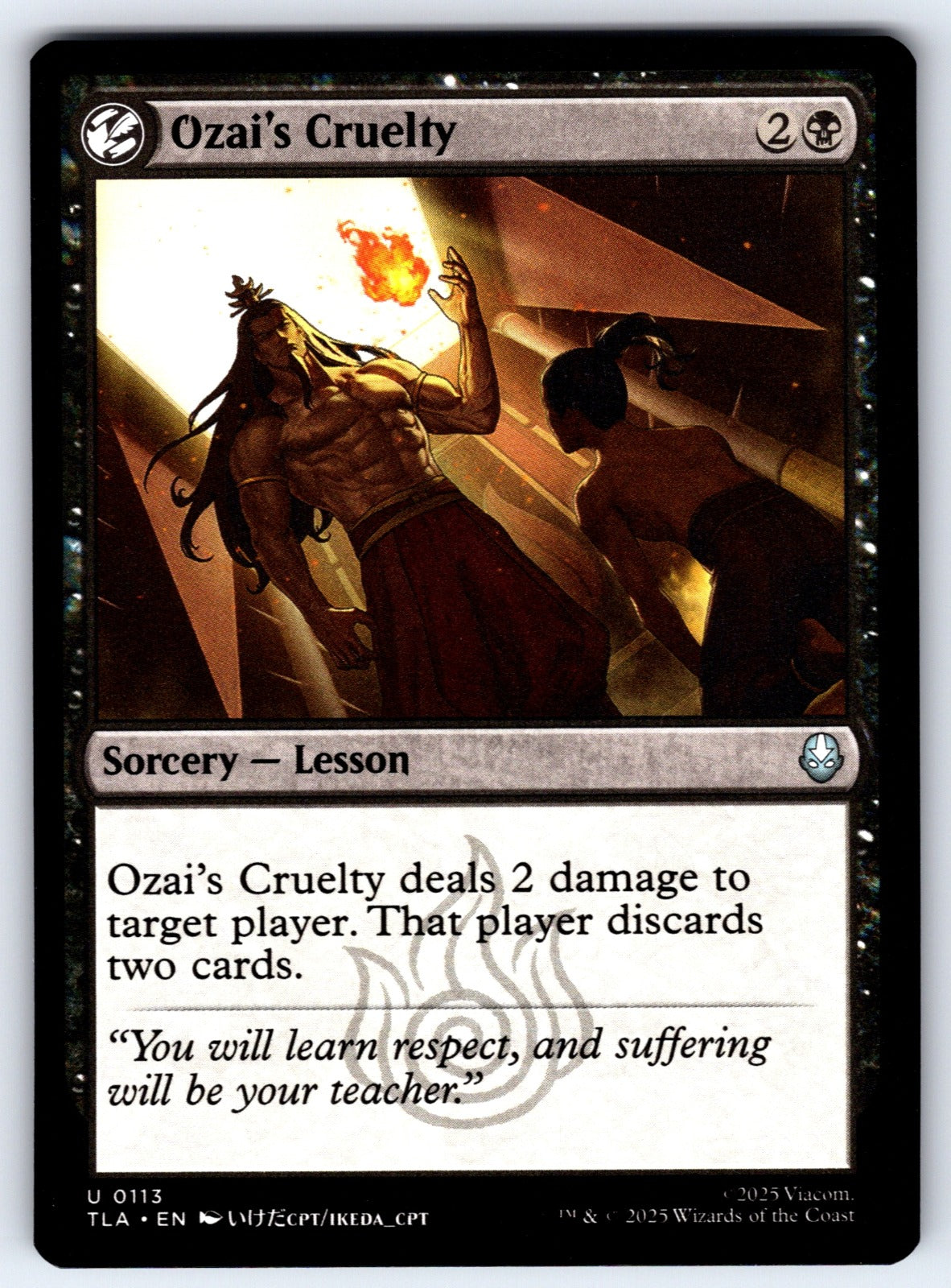 Ozai's Cruelty U Avatar: The Last Airbender 113 NM 2025