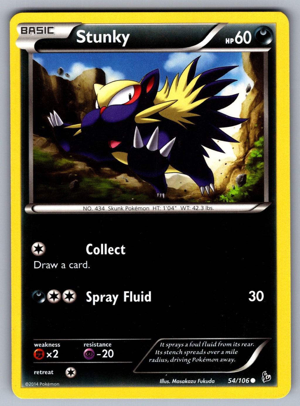 Stunky (54) Common XY - Flashfire 54/106 LP 2014