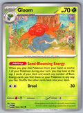 Gloom Uncommon SV: Scarlet & Violet 151 044/165 NM 2023