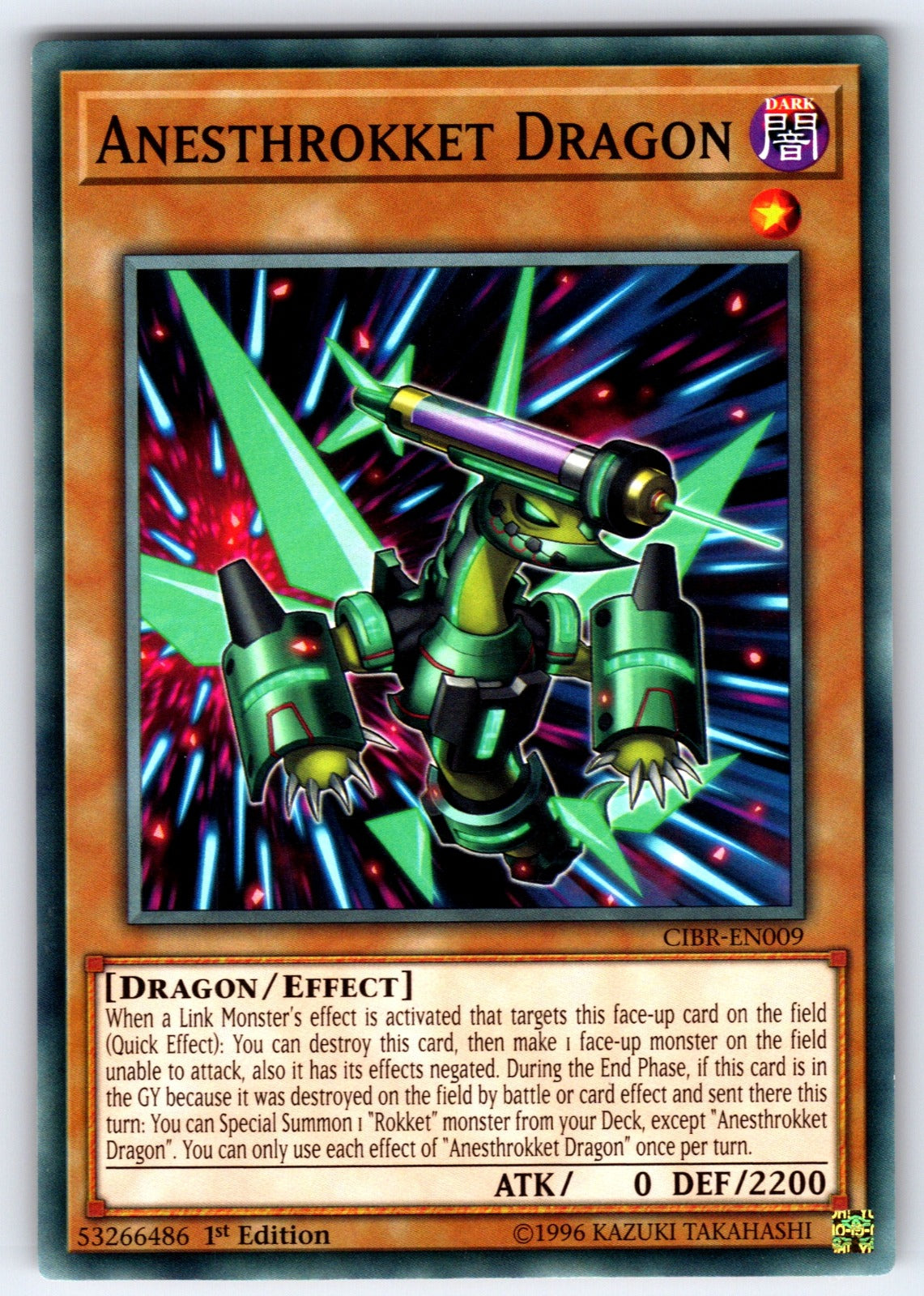 Anesthrokket Dragon 1st Edition Common 2018 Mega-Tins Mega Pack MP18-EN110 LP 20