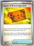 Letter of Encouragement Uncommon SV03: Obsidian Flames 189/197 NM 2023