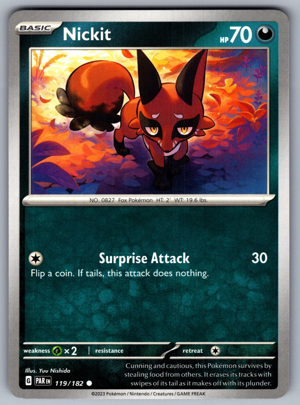 Nickit Common SV04: Paradox Rift 119/182 NM 2023