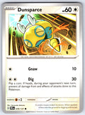 Dunsparce Common SV: Prismatic Evolutions 079/131 NM 2025