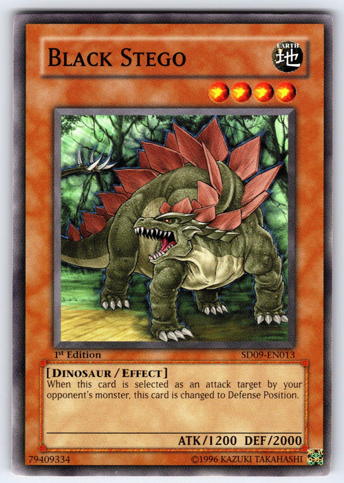 Black Stego Unlimited Common Power of the Duelist POTD-EN019 NM 2006
