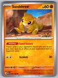 Sandshrew Common SV: Scarlet & Violet 151 027/165 NM 2023