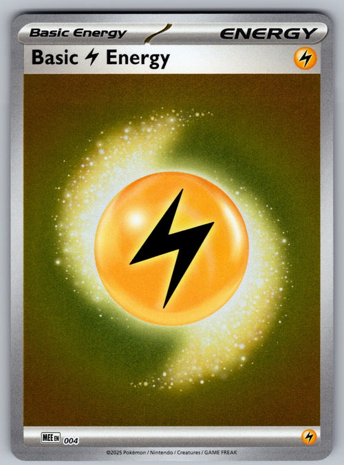 Basic Lightning Energy (Cosmos Holo) Holo Common SVE: Scarlet & Violet Energies 
