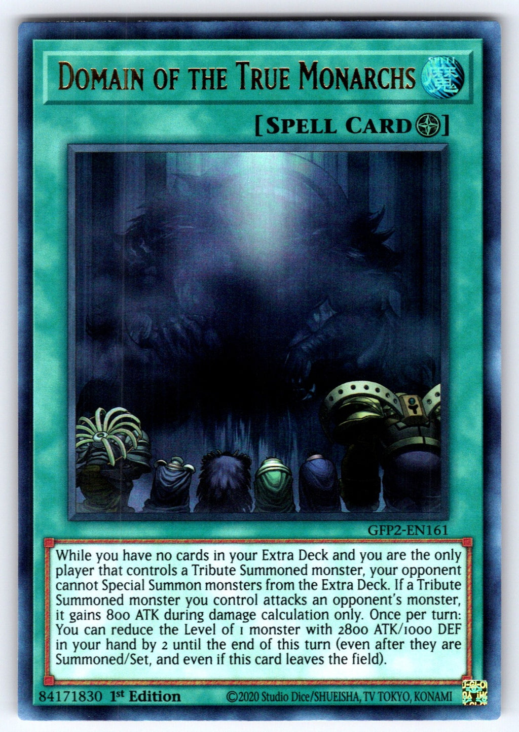 Domain of the True Monarchs 1st Edition Ultra Rare Ghosts From the Past: The 2nd