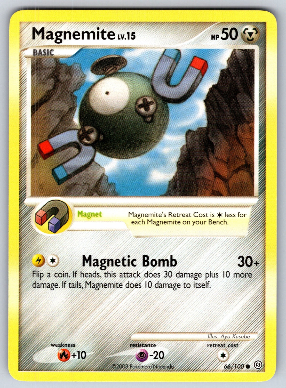 Magnemite (66) Common Stormfront 66/100 LP 2008