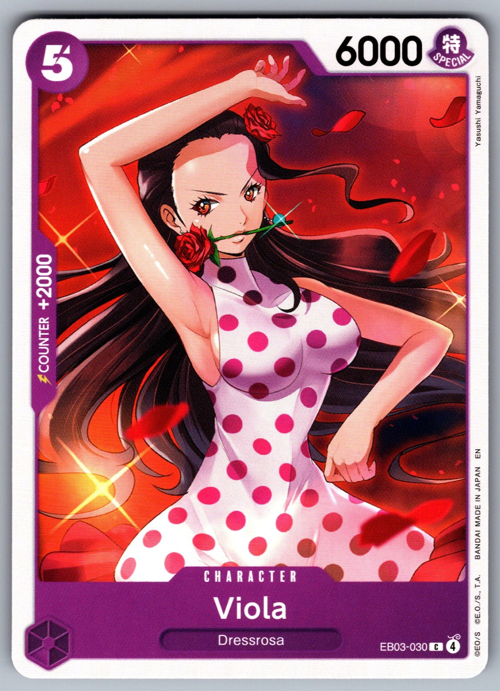 Viola C Extra Booster: One Piece Heroines Edition EB03-030 NM 2026