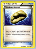 Claw Fossil Anorith Uncommon XY - Steam Siege 100/114 LP 2016