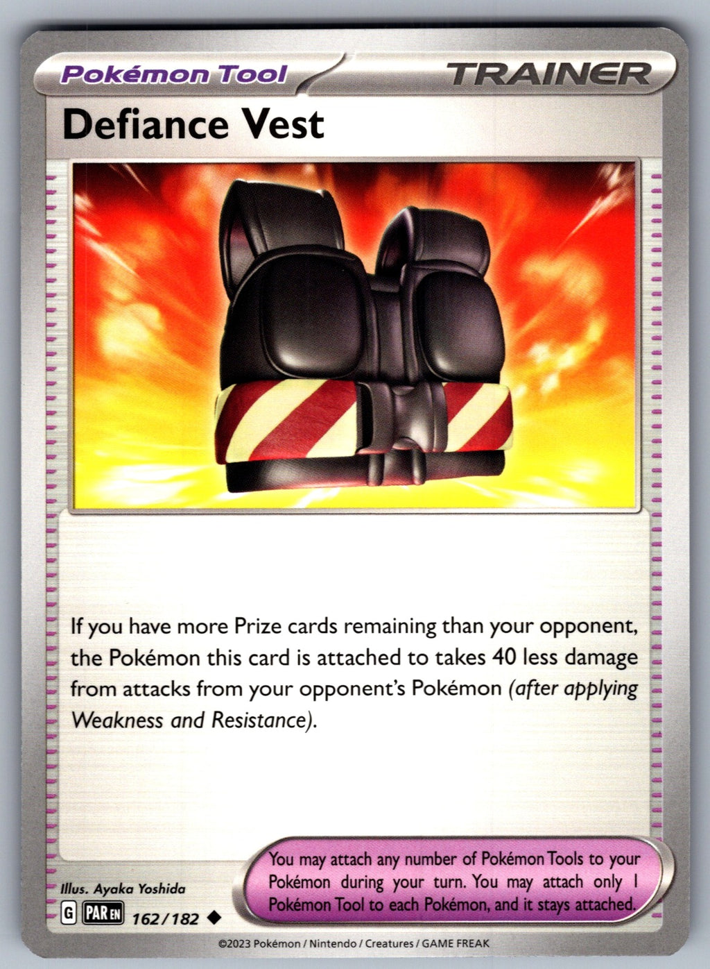 Defiance Vest Uncommon SV04: Paradox Rift 162/182 NM 2023
