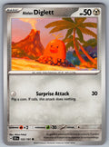 Alolan Diglett Common SV08: Surging Sparks 122/191 NM 2024