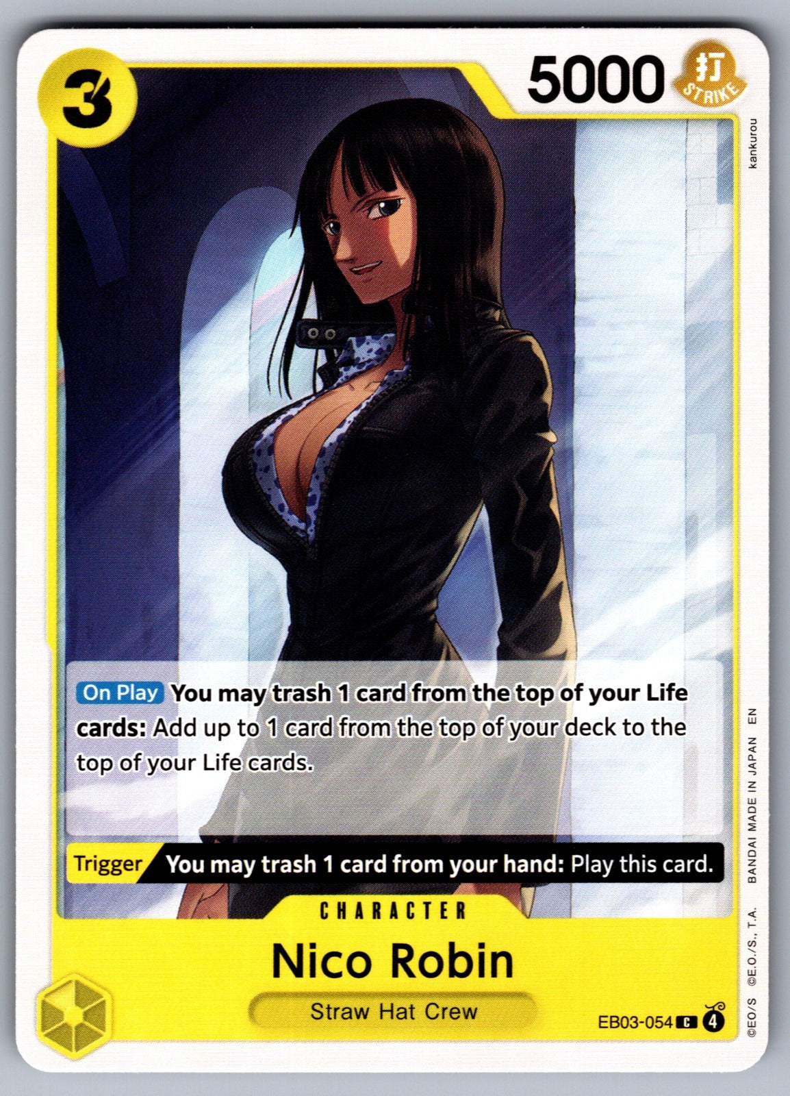 Nico Robin (054) C Extra Booster: One Piece Heroines Edition EB03-054 NM 2026