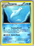 Dewgong Uncommon XY - Fates Collide 16/124 LP 2016