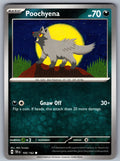 Poochyena Common SV05: Temporal Forces 105/162 NM 2024