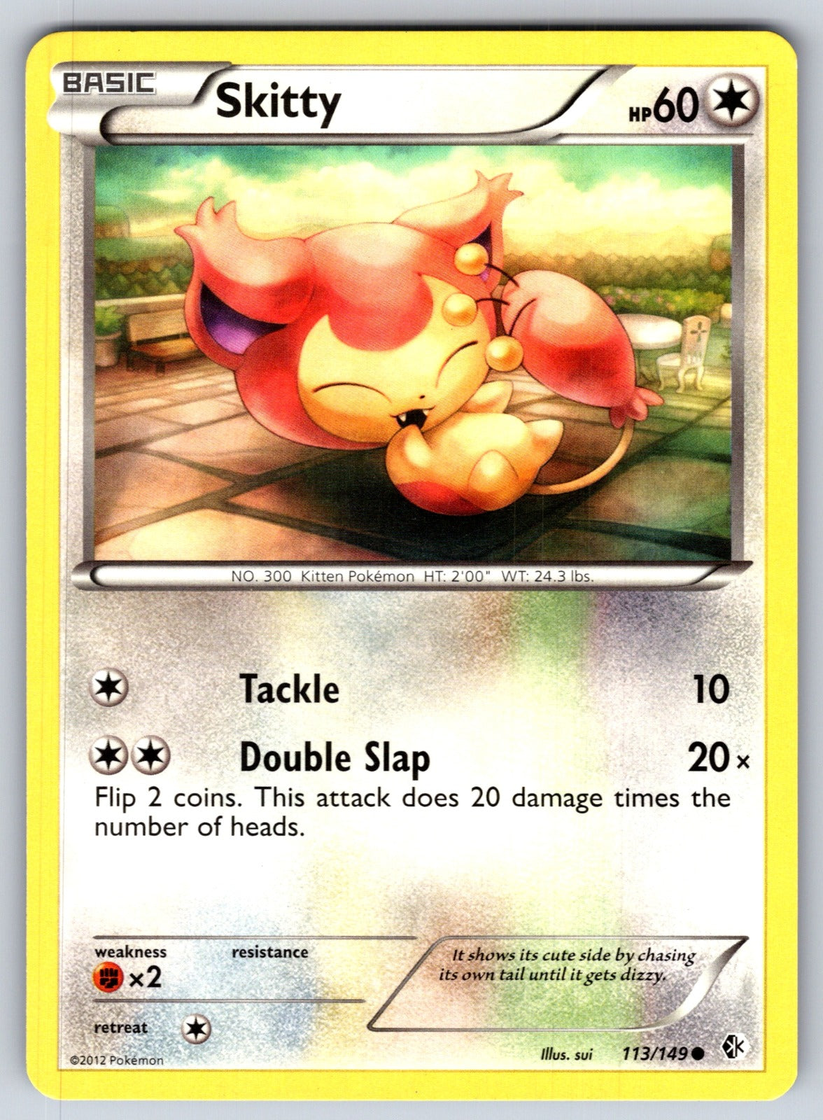 Skitty Common Plasma Storm 109/135 LP 2013