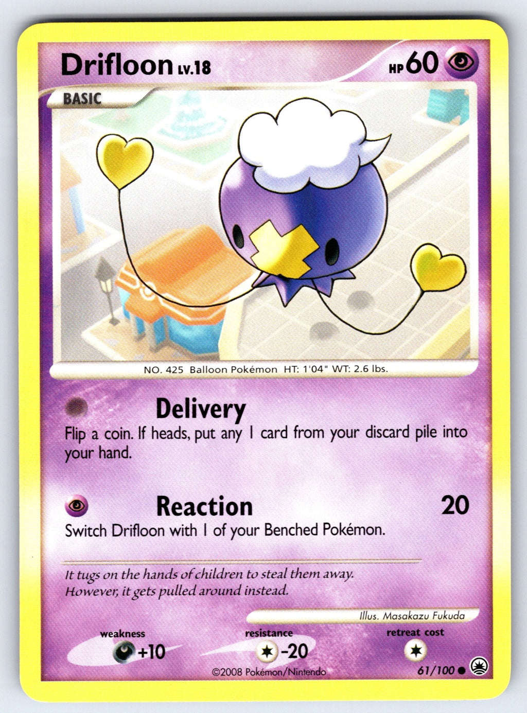 Drifloon Common Majestic Dawn 61/100 LP 2008