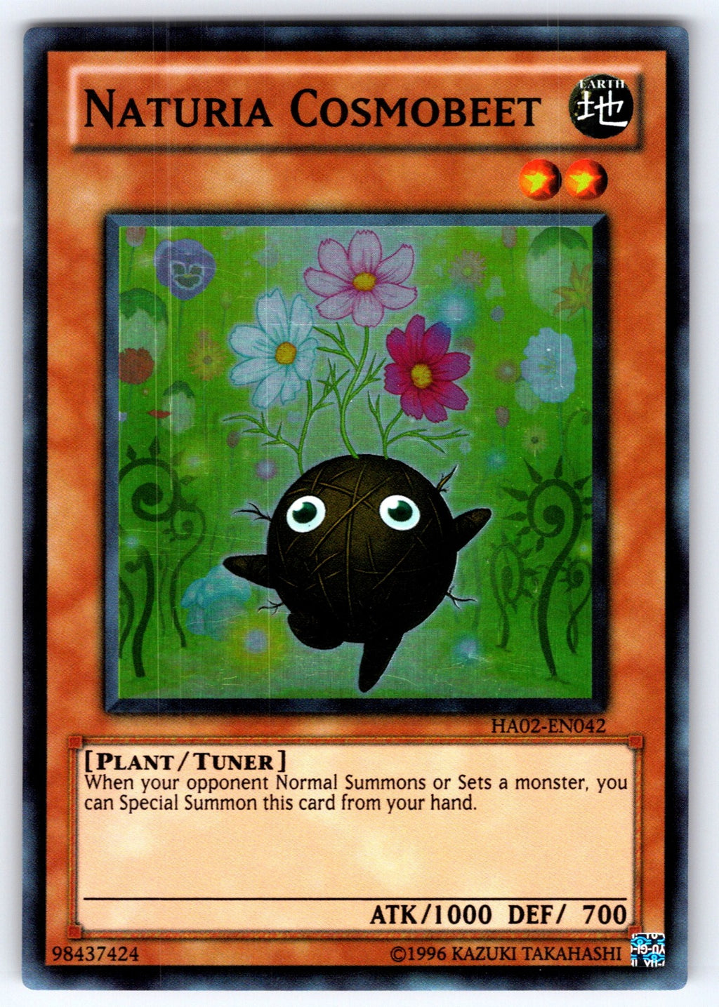 Naturia Cosmobeet Unlimited Super Rare Hidden Arsenal 2 HA02-EN042 NM 2010