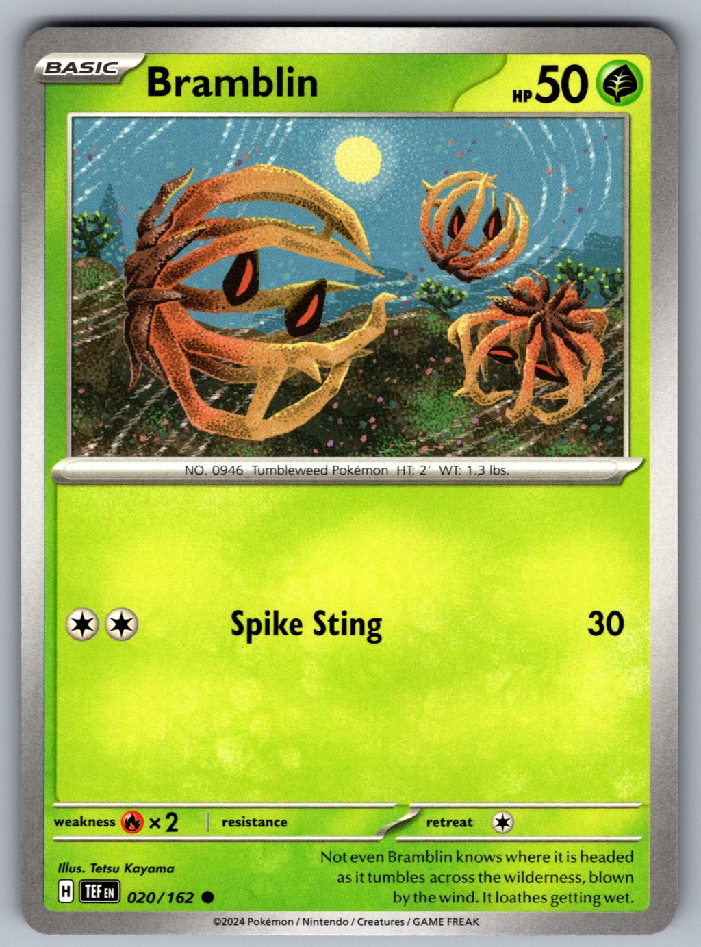 Bramblin Common SV05: Temporal Forces 020/162 NM 2024