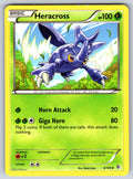 Heracross Uncommon Boundaries Crossed 8/149 LP 2012