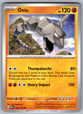 Onix Uncommon SV: Scarlet & Violet 151 095/165 NM 2023