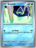 Snorunt Common SV04: Paradox Rift 037/182 NM 2023