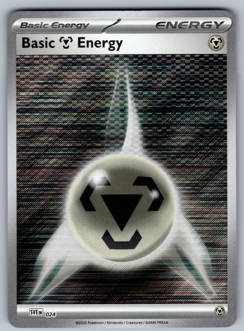 Basic Metal Energy - Reverse Holo Common SVE: Scarlet & Violet Energies 024 NM 2