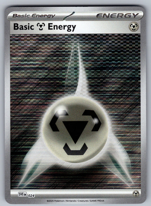 Basic Metal Energy - Reverse Holo Common SVE: Scarlet & Violet Energies 024 NM 2