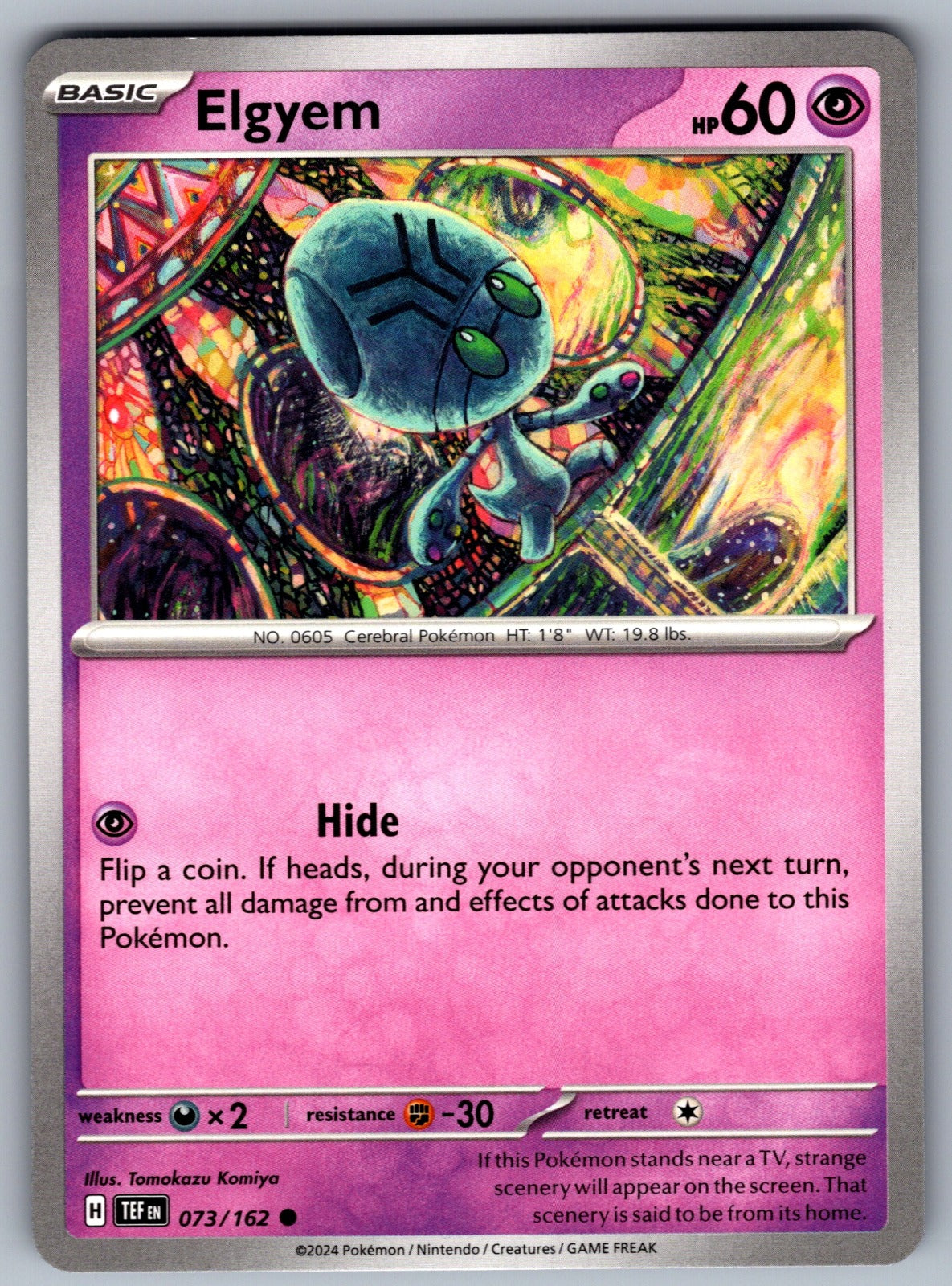 Elgyem Common SV05: Temporal Forces 073/162 NM 2024