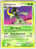 Cacturne Uncommon Platinum 42/127 LP 2009