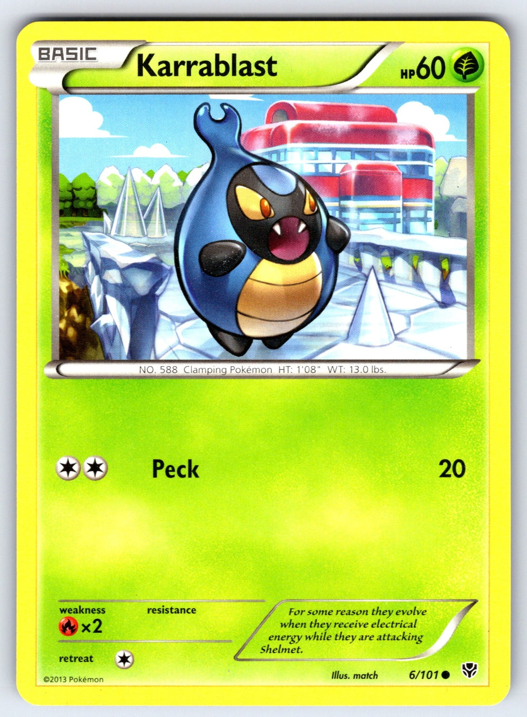 Karrablast Common Plasma Blast 6/101 LP 2013