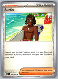 Surfer Uncommon SV08: Surging Sparks 187/191 NM 2024