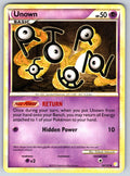 Unown Uncommon Triumphant 51/102 LP 2010