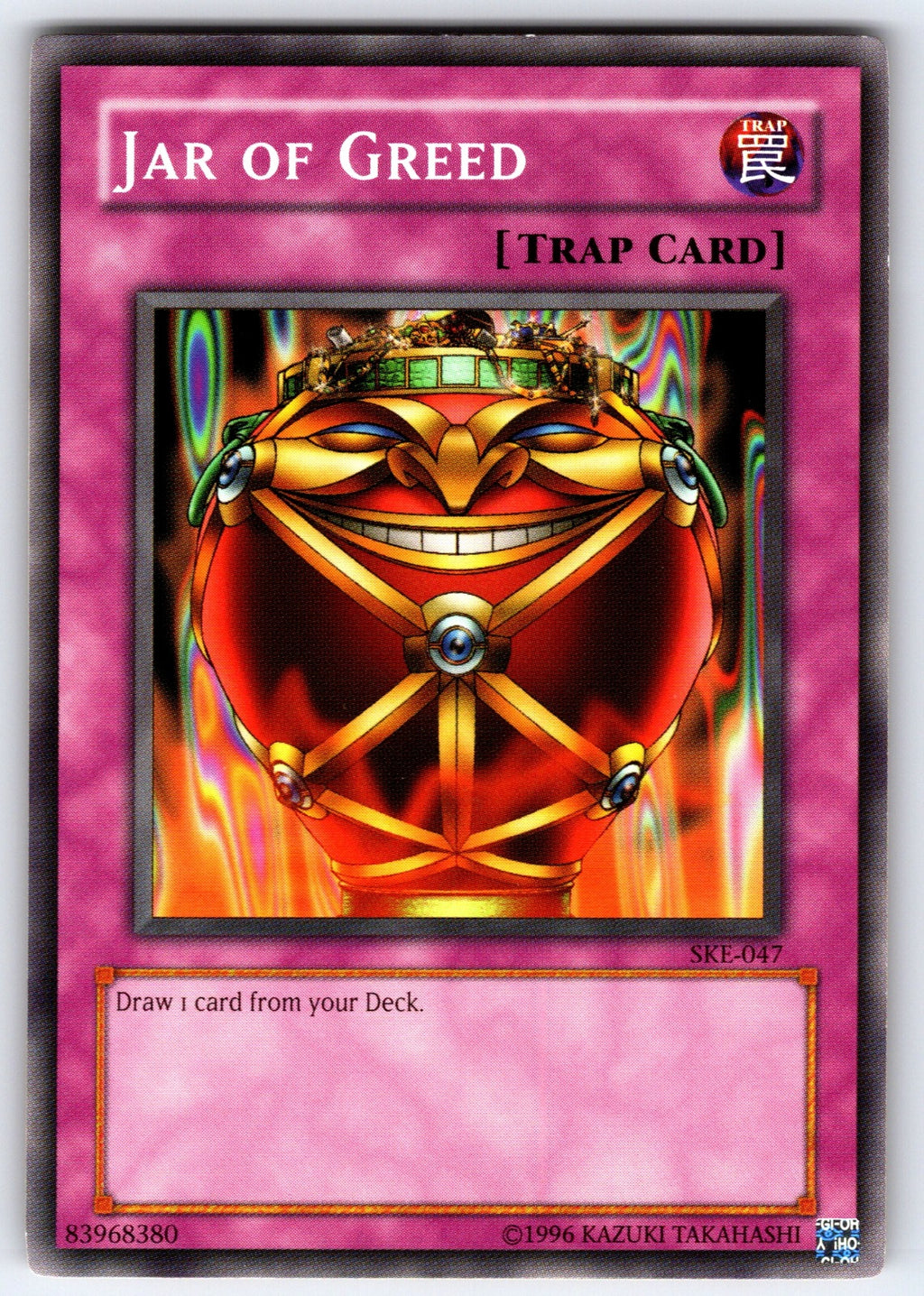 Jar of Greed Unlimited Common Starter Deck: Kaiba Evolution SKE-047 NM 2004