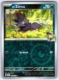 N's Zorua Reverse Holo Common SV09: Journey Together 097/159 NM 2025