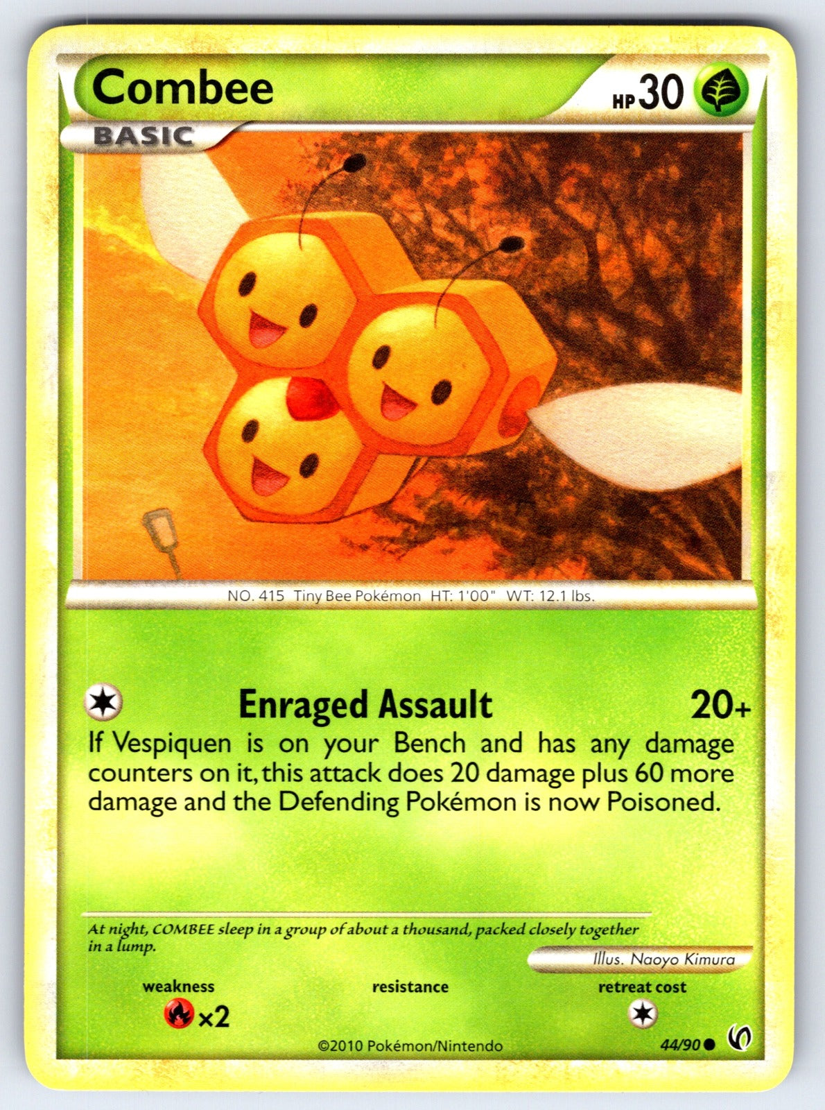 Combee Common Undaunted 44/90 LP 2010